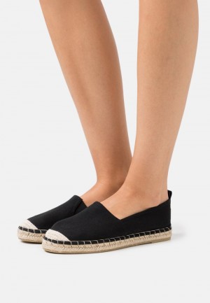 Anna Field Best Pirce Espadrilles Låga Skor Dam Svarta | SE-QMEKLV093