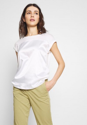 Anna Field Best Sale Basic T-Shirt Dam Beige | SE-ZCHTRD695