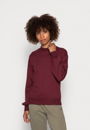 Anna Field Budget Sweatshirt Pullover Dam Vinröda | SE-WJQHPR309