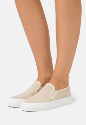 Anna Field Cheap Slip-Ons Låga Skor Dam Beige | SE-QSZJYV427