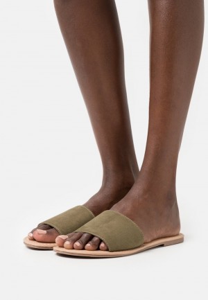 Anna Field Cheapest 2 Pack Mules Dam Khaki | SE-YQKZAR401