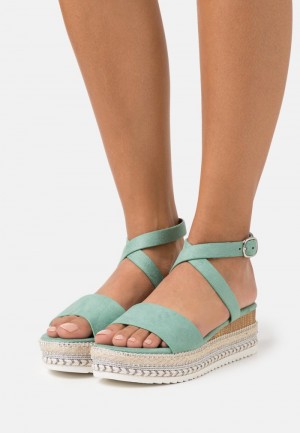 Anna Field Cheapest Espadrilles Sandaler Dam Mintgröna | SE-EMIVXD231