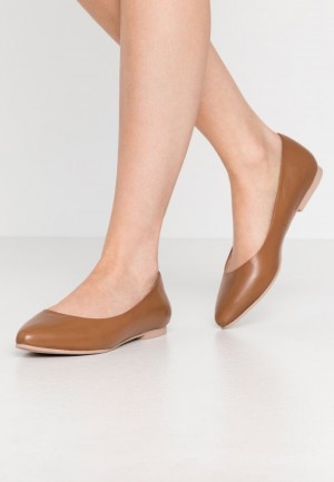 Anna Field Flash Sale Leather Ballet Pumps Ballerina Dam Bruna | SE-ATEJKY460