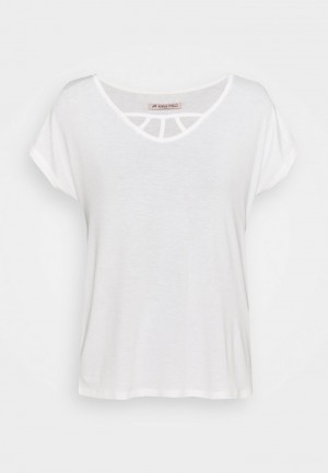 Anna Field Hot Sale Basic T-Shirt Dam Vita | SE-UXEHOJ580