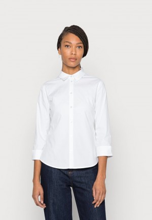 Anna Field Hot Sale Button-Down Blus Dam Vita | SE-CEBVFQ312