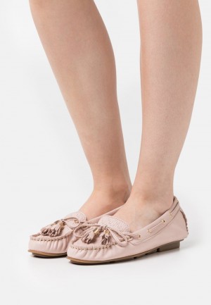 Anna Field Promo Leather Moccasins Låga Skor Dam Rosa | SE-YTCNDI792