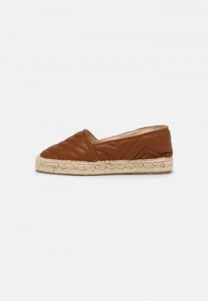 Anna Field Wholesale Leather Espadrilles Låga Skor Dam Bruna | SE-KNTFHR021