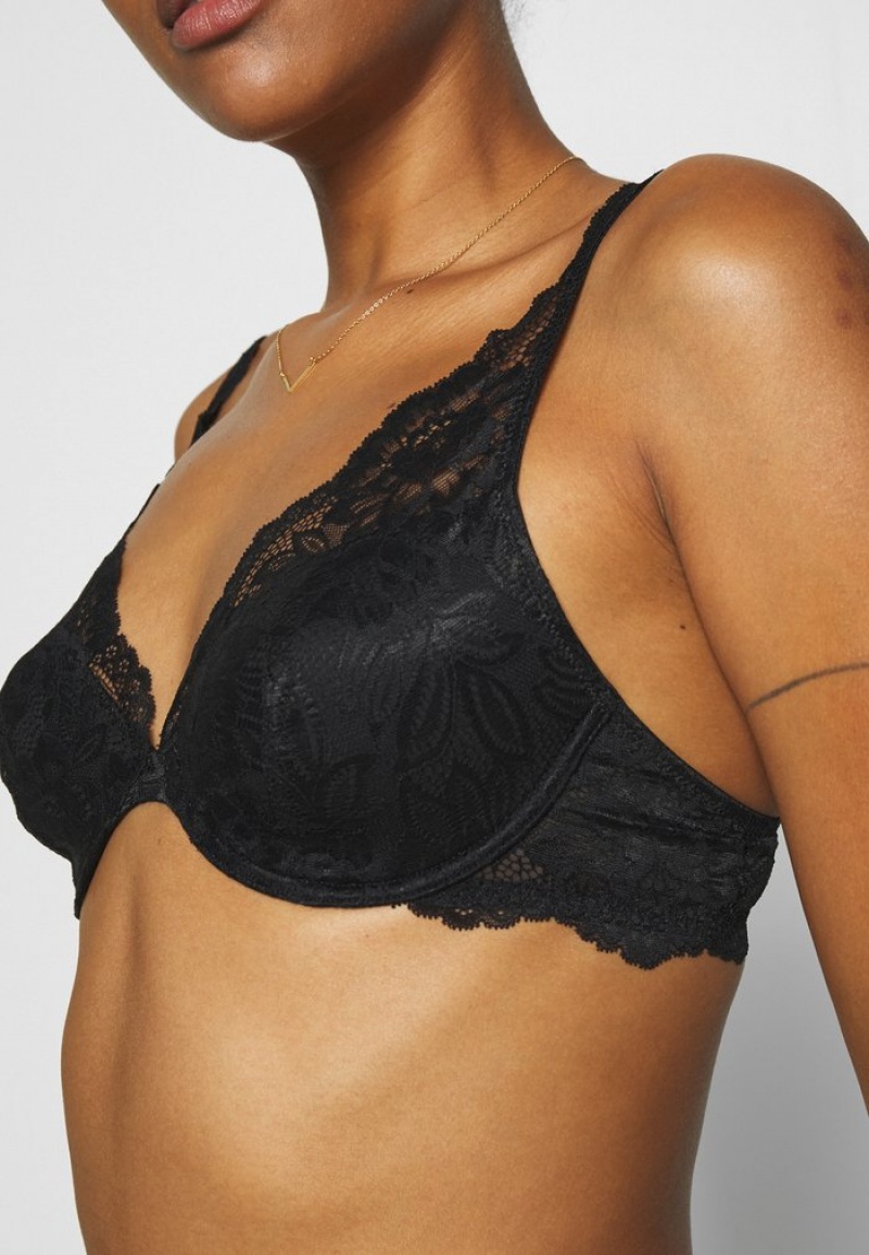 Anna Field Best Deal 2Pp Sandy Spets High Apex Bra Triangle BH Dam Bruna | SE-RHBISK094