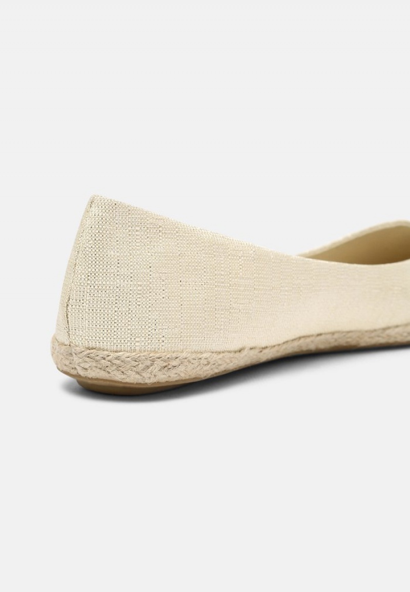 Anna Field Best Deal Espadrilles Ballerina Dam Guld | SE-UWRIBS765