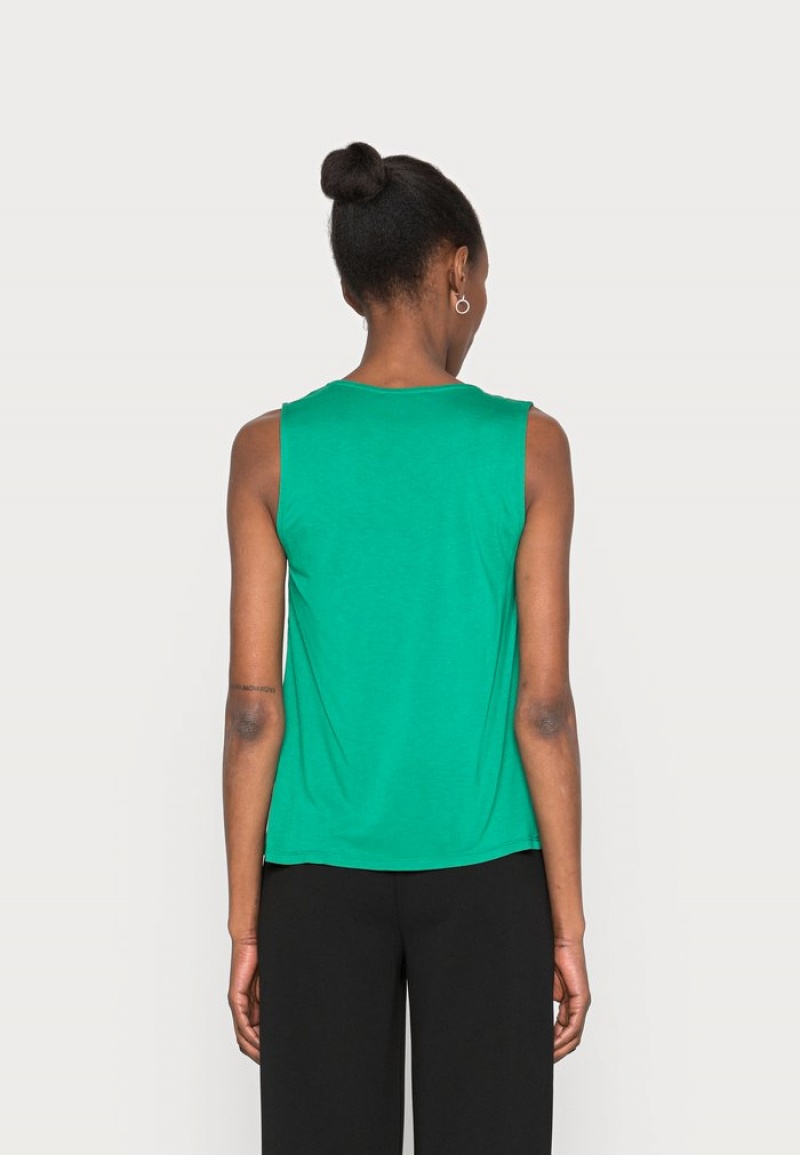 Anna Field Best Deal Top T-Shirt Dam Gröna | SE-YBWXSQ391