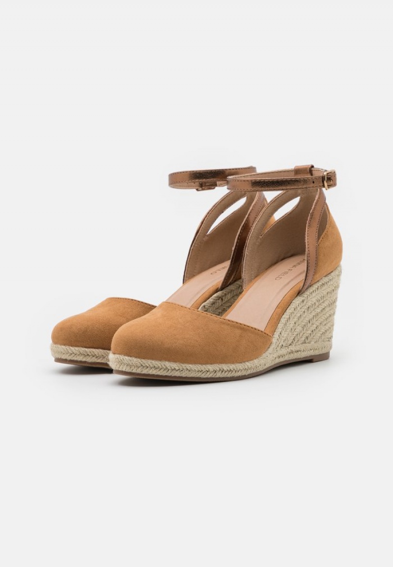 Anna Field Best Deal Wedges Klackar Dam Bruna | SE-TDBEPG694