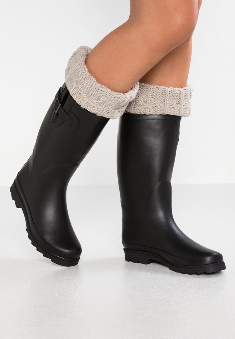 Anna Field Best Deal Wellies Stövlar Dam Svarta | SE-VDPZCM627