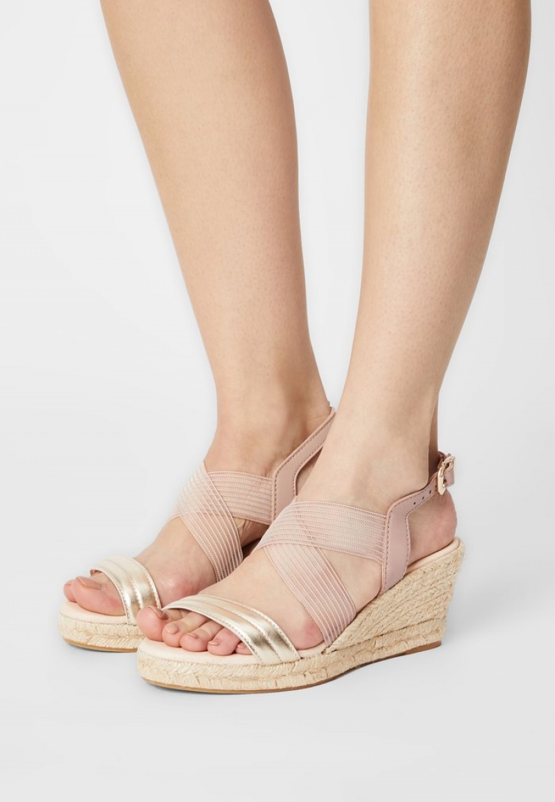 Anna Field Best Pirce Bekvämlighet Espadrilles Sandaler Dam Beige | SE-LIQXOU905