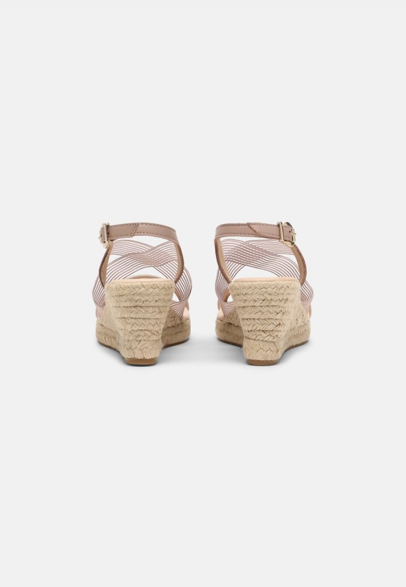 Anna Field Best Pirce Bekvämlighet Espadrilles Sandaler Dam Beige | SE-LIQXOU905