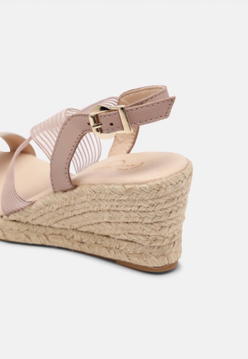 Anna Field Best Pirce Bekvämlighet Espadrilles Sandaler Dam Beige | SE-LIQXOU905