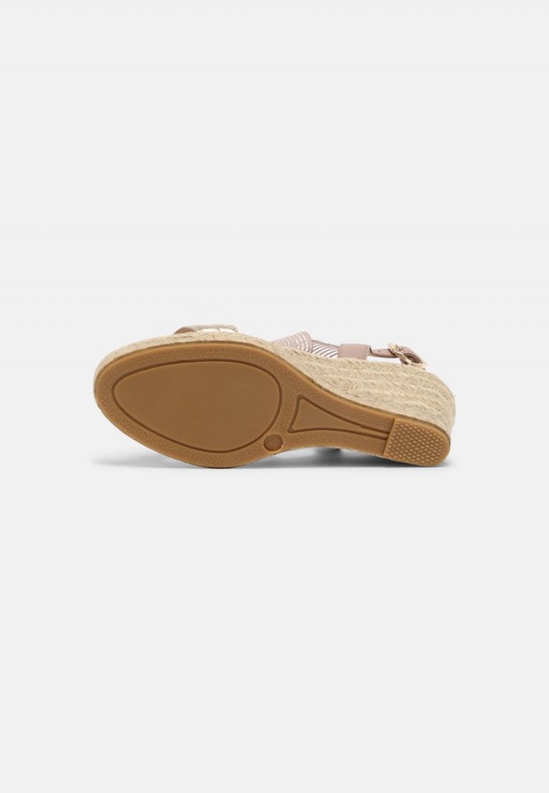 Anna Field Best Pirce Bekvämlighet Espadrilles Sandaler Dam Beige | SE-LIQXOU905