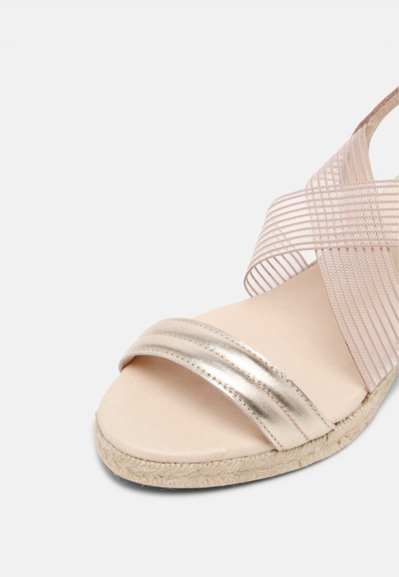 Anna Field Best Pirce Bekvämlighet Espadrilles Sandaler Dam Beige | SE-LIQXOU905