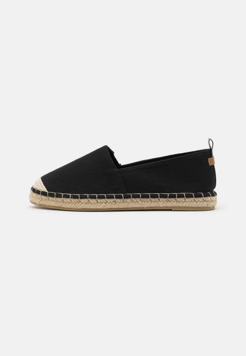 Anna Field Best Pirce Espadrilles Låga Skor Dam Svarta | SE-QMEKLV093