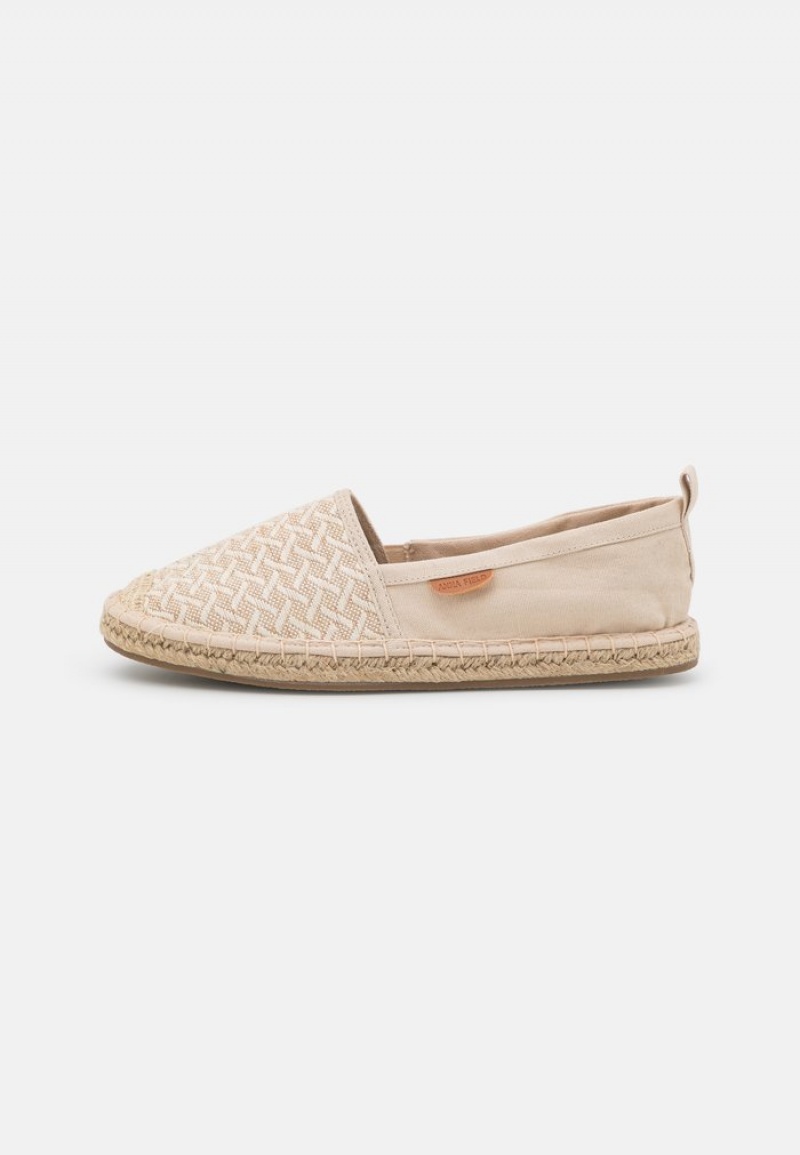 Anna Field Best Pirce Espadrilles Låga Skor Dam Beige | SE-VWSAJT872