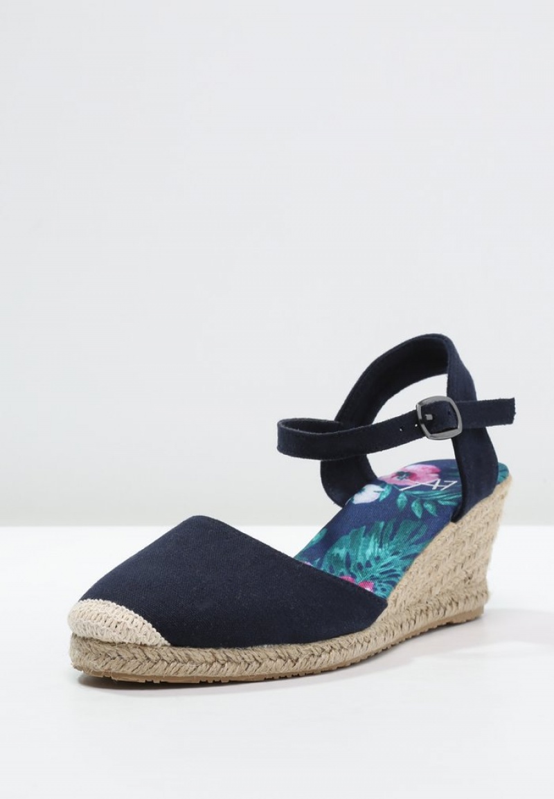 Anna Field Best Pirce Espadrilles Sandaler Dam Mörkblå | SE-BHMQVN748