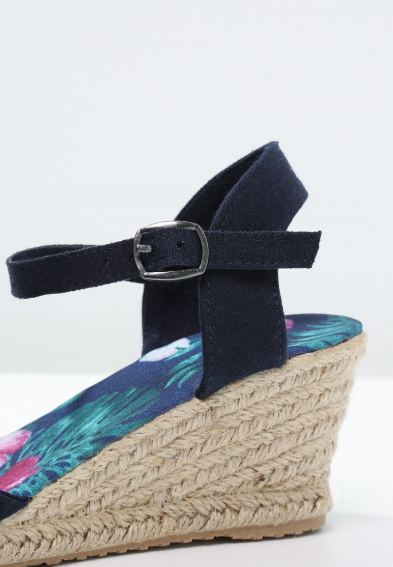 Anna Field Best Pirce Espadrilles Sandaler Dam Mörkblå | SE-BHMQVN748