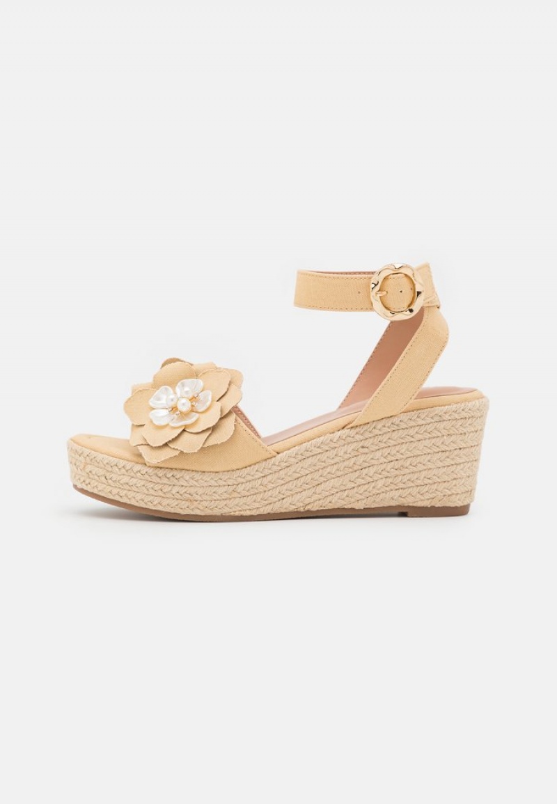 Anna Field Best Pirce Espadrilles Sandaler Dam Beige | SE-MWGFXT614