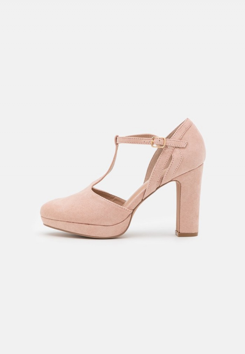 Anna Field Best Pirce Platform Heels Klackar Dam Ljusrosa | SE-QRPVTS734