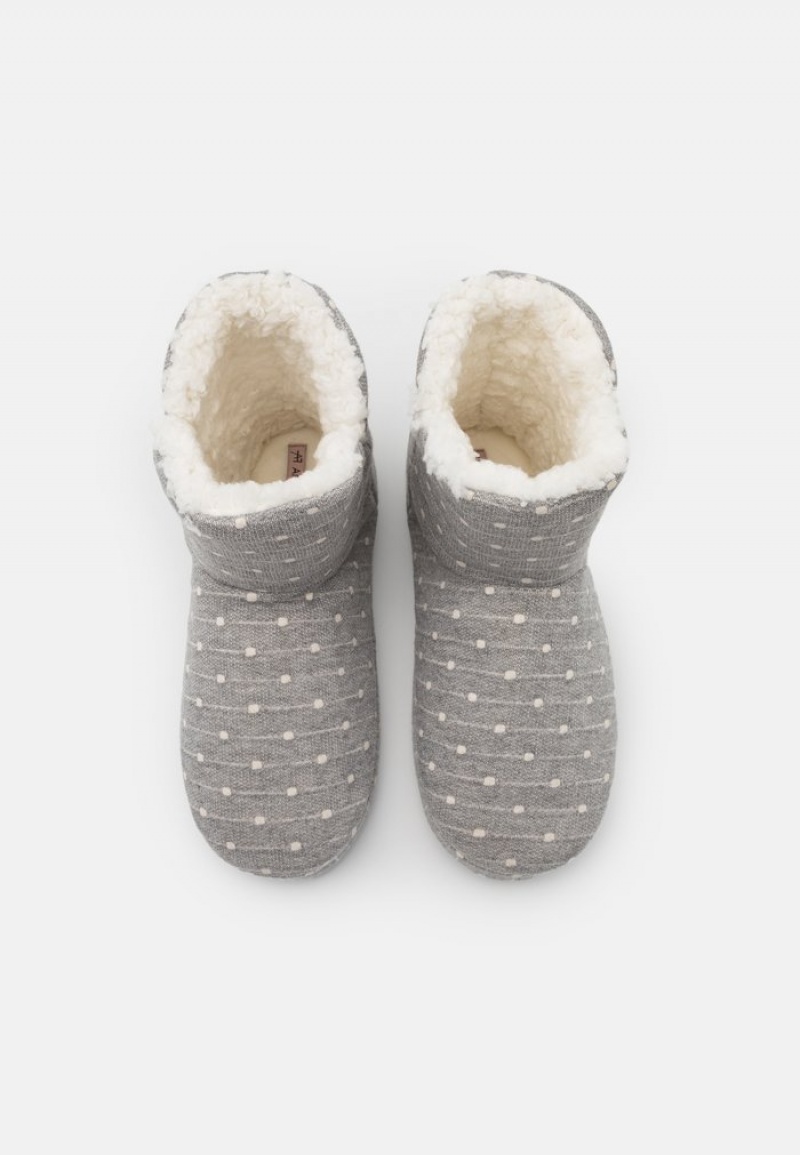 Anna Field Best Pirce Slippers Stövletter Dam Ljusgrå | SE-MBFXVW462