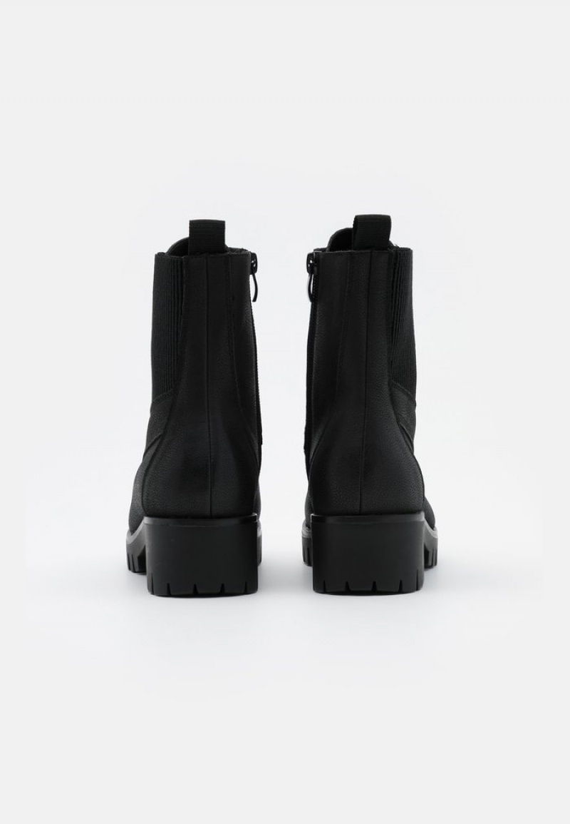 Anna Field Best Pirce Vinter Booties Platform Vinterkängor Dam Svarta | SE-NVAEHO428