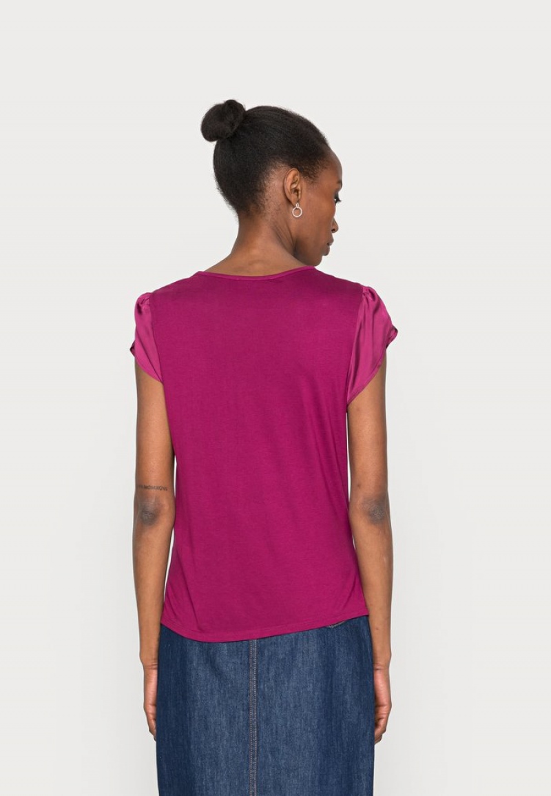 Anna Field Best Reviews Of Basic T-Shirt Dam Lila | SE-FMUEKT651