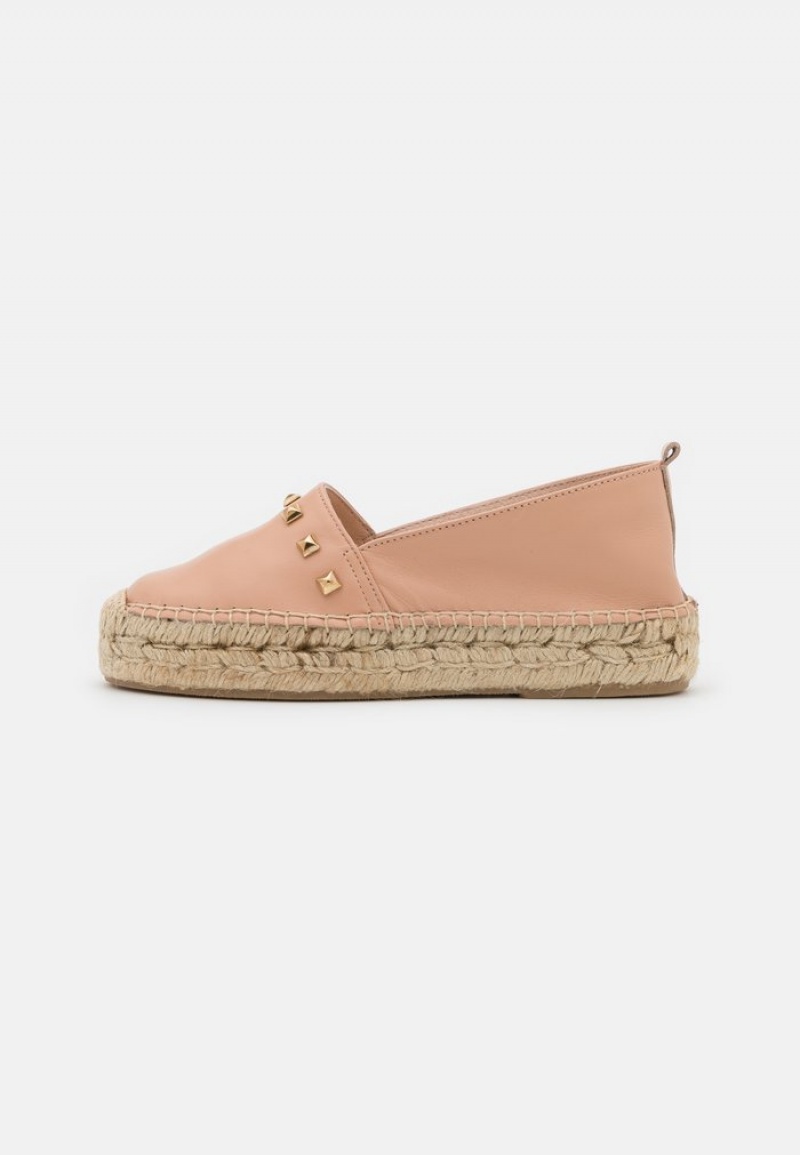 Anna Field Best Reviews Of Leather Espadrilles Låga Skor Dam Beige | SE-IAZOMB762