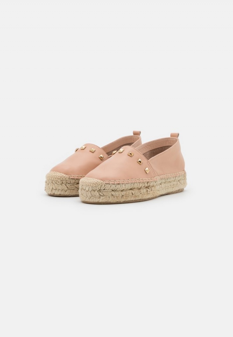 Anna Field Best Reviews Of Leather Espadrilles Låga Skor Dam Beige | SE-IAZOMB762