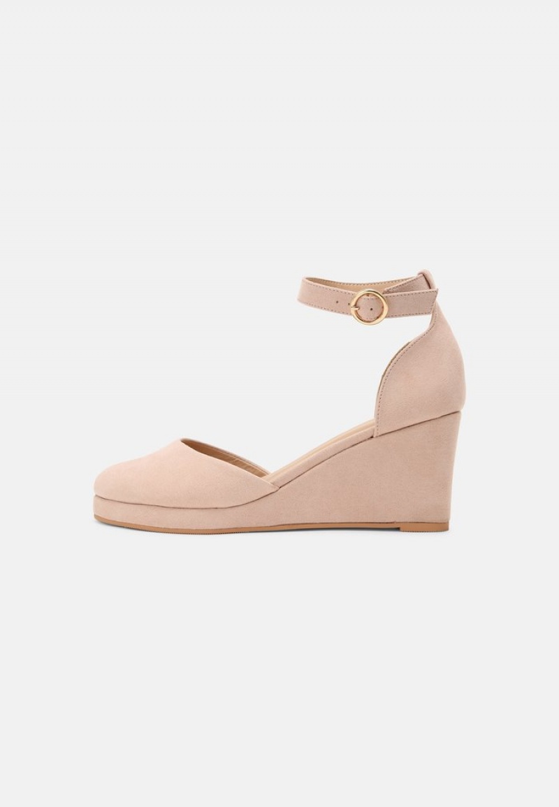 Anna Field Best Reviews Of Wedges Klackar Dam Ljusrosa | SE-LAMJYI267