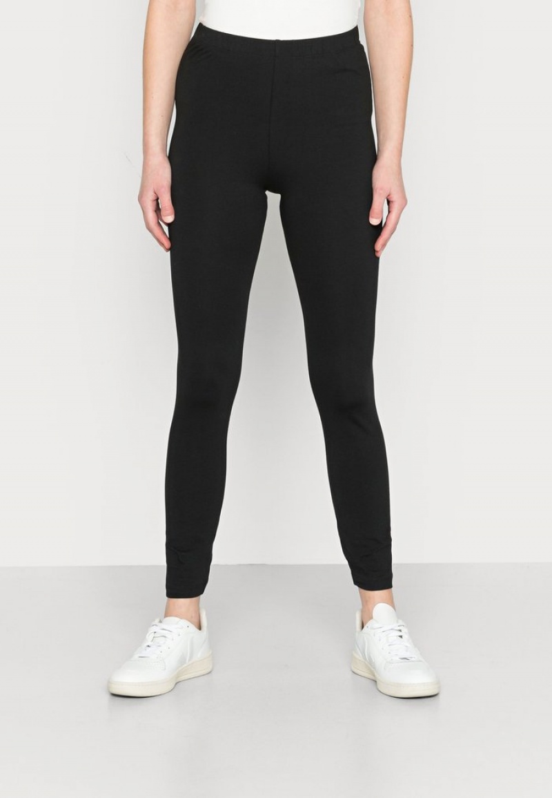 Anna Field Best Sale 2 Pack Leggings Långbyxor Dam Svarta | SE-DZKFNT184