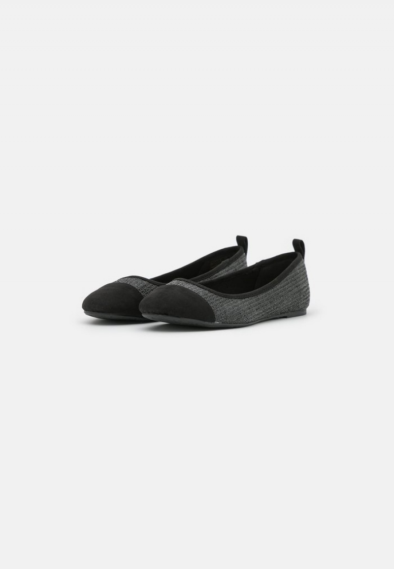 Anna Field Best Sale Ballet Pumps Ballerina Dam Svarta | SE-QNZHPG349