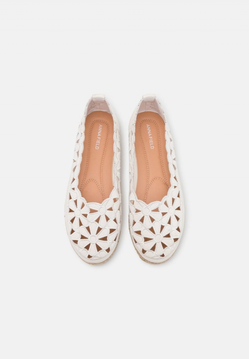 Anna Field Best Sale Espadrilles Ballerina Dam Beige | SE-WSYELH753