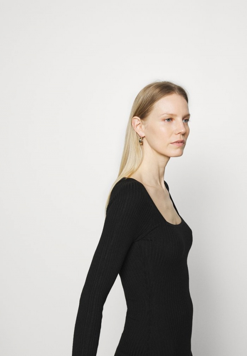 Anna Field Best Sale Jumper Klänning Dam Svarta | SE-RPJFDX132