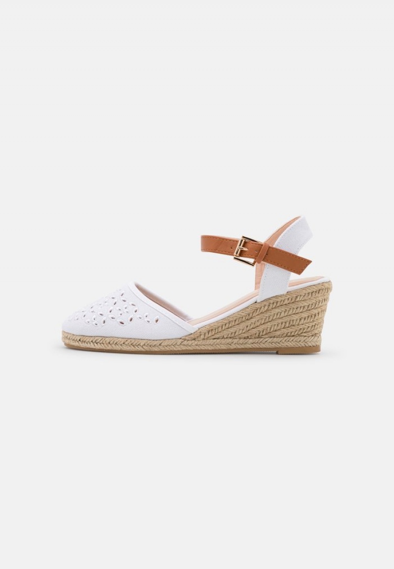 Anna Field Best Sale Kilklack Sandaler Dam Vita | SE-YEWKZL318