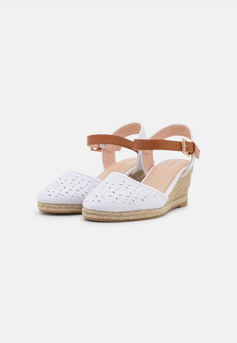 Anna Field Best Sale Kilklack Sandaler Dam Vita | SE-YEWKZL318