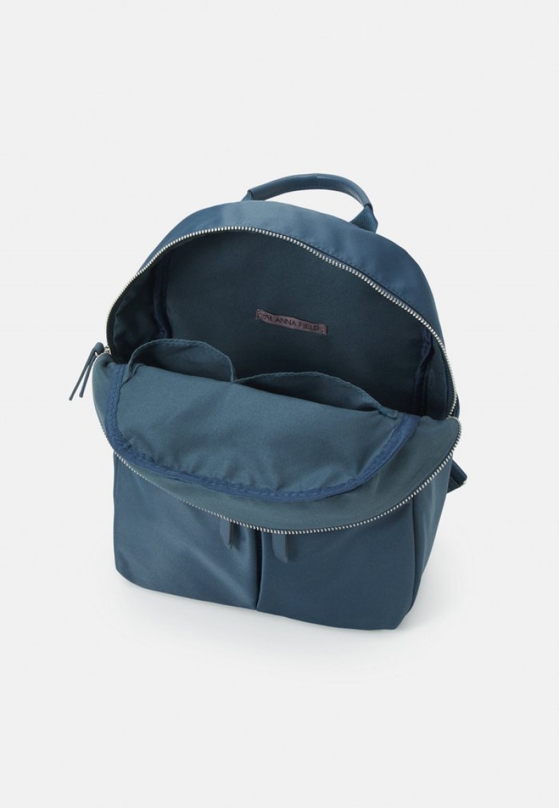 Anna Field Best Sale Rucksack Ryggsäck Dam Blå | SE-RVWUFZ487