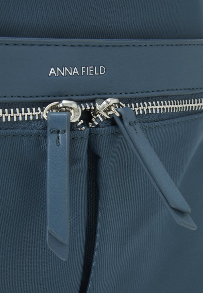 Anna Field Best Sale Rucksack Ryggsäck Dam Blå | SE-RVWUFZ487