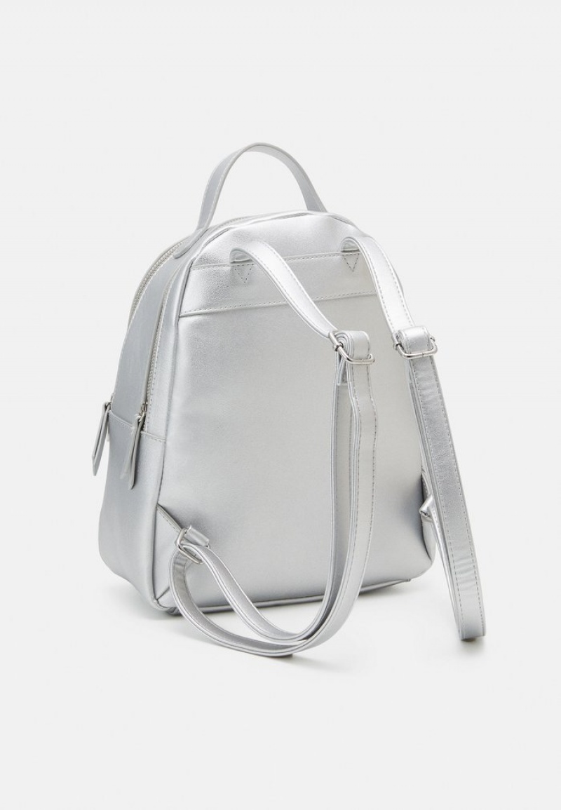 Anna Field Best Sale Rucksack Ryggsäck Dam Silver | SE-ZSVYTI208