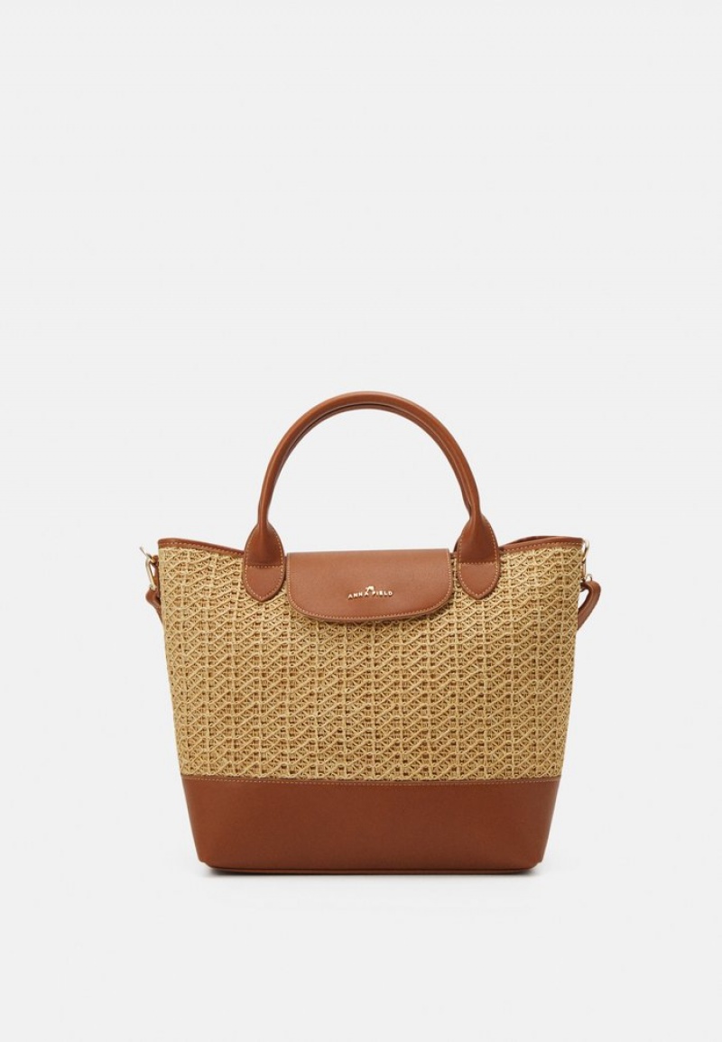 Anna Field Best Sale Toteväska Dam Beige | SE-MBIOEW295