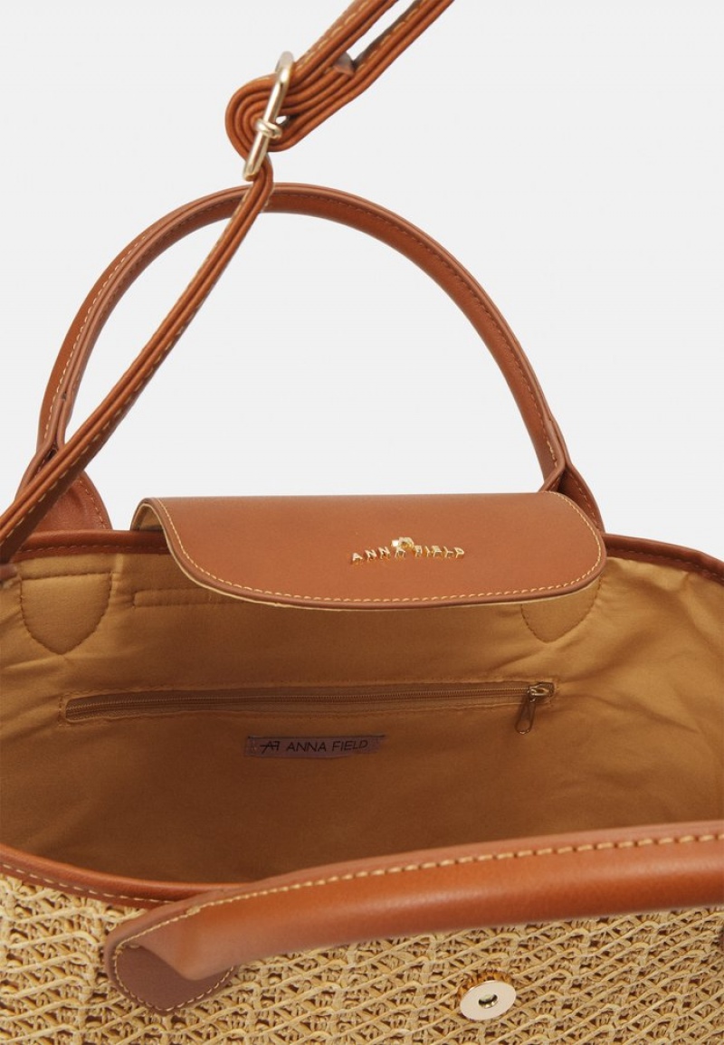 Anna Field Best Sale Toteväska Dam Beige | SE-MBIOEW295