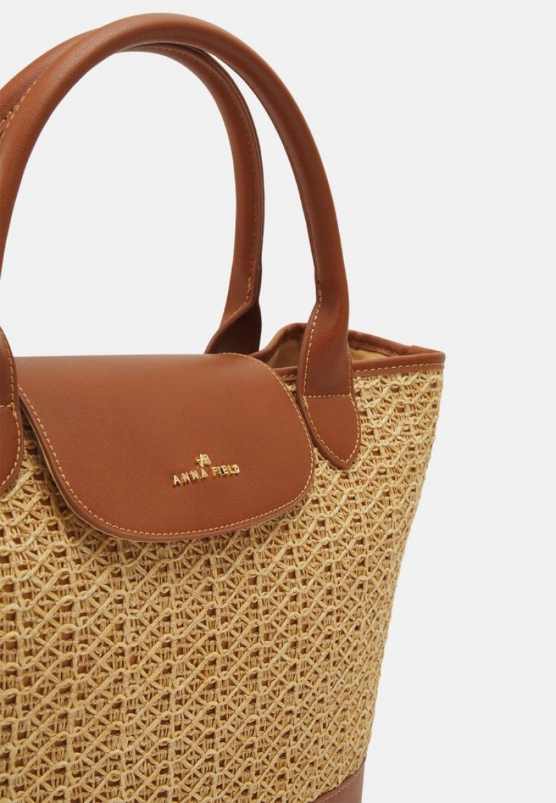 Anna Field Best Sale Toteväska Dam Beige | SE-MBIOEW295