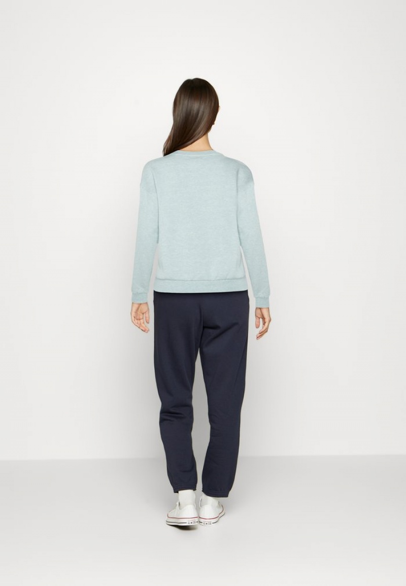 Anna Field Brand New Sweatshirt Pullover Dam Blå | SE-DHPOLA765