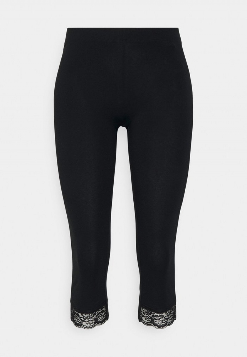 Anna Field Budget 2 Pack Leggings Långbyxor Dam Svarta | SE-CUPTNY578