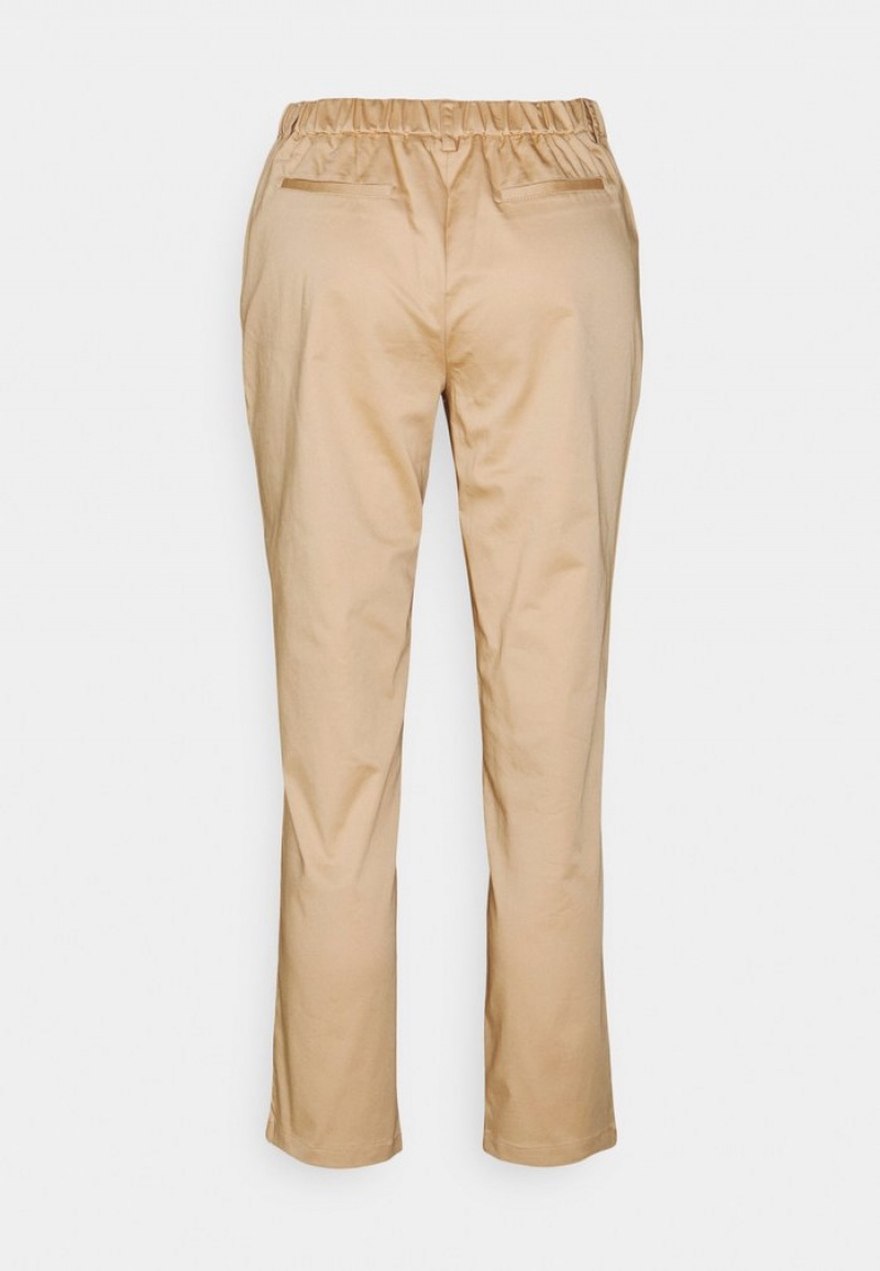 Anna Field Budget Basic Chino Byxor Dam Beige | SE-GWPORI954