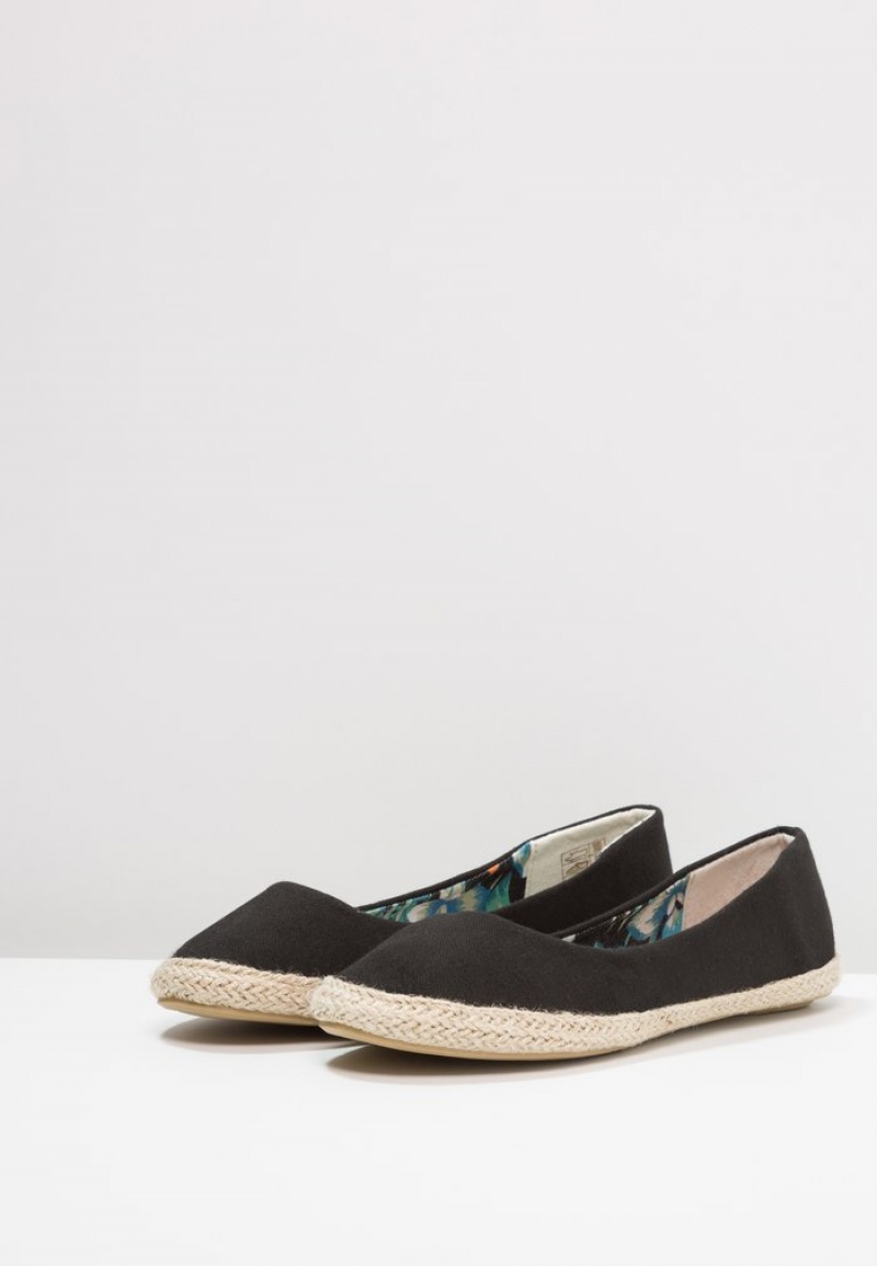 Anna Field Budget Espadrilles Ballerina Dam Svarta | SE-YIDEWG579