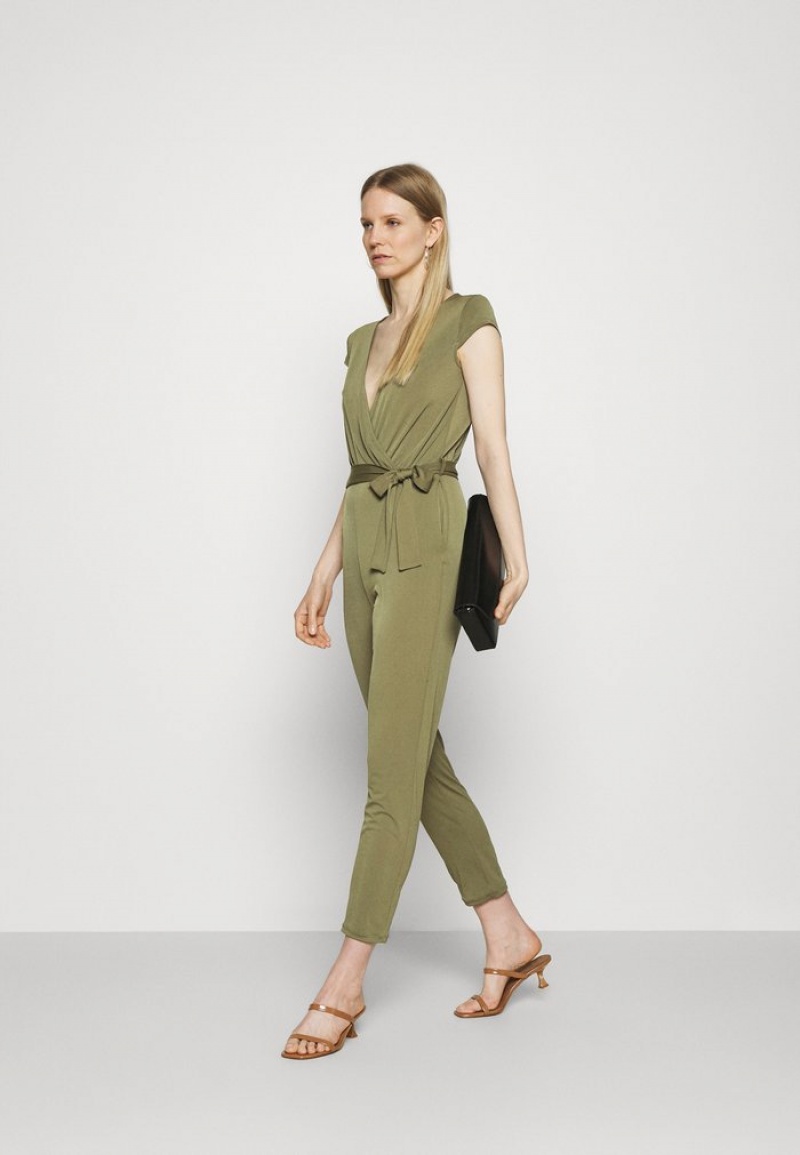 Anna Field Budget Jumpsuit Dam Khaki | SE-NQXWRO327